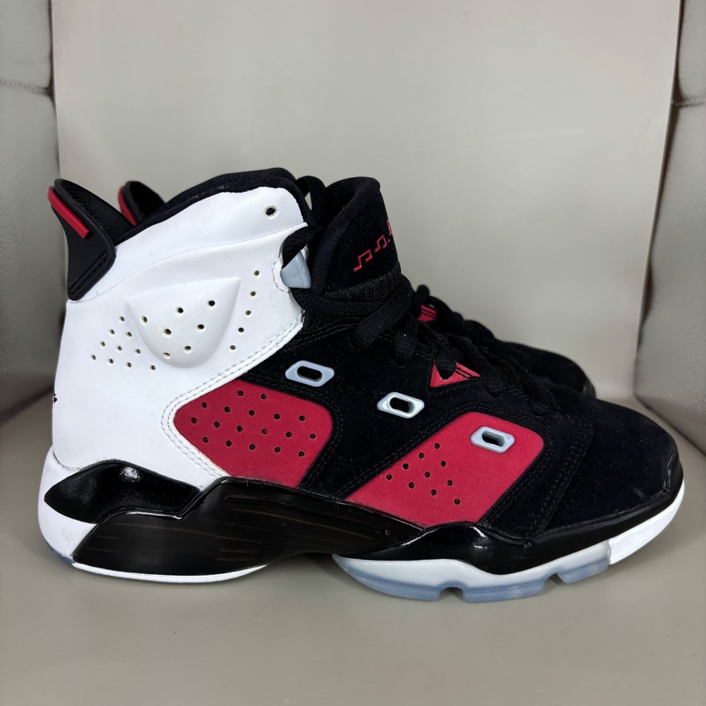 Jordan 6-17-23 Carmine Black White Red Shoes DM1159-006 Mens 5.5Y Womens 7